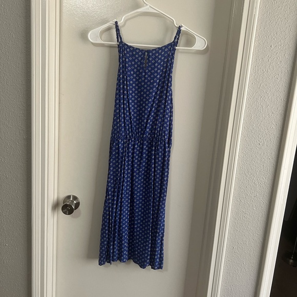 Old Navy Blue Print Dress - Picture 2 of 2